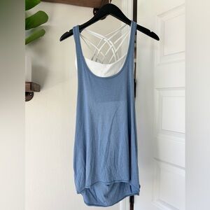 Lululemon tied in energy 2 in 1 tank